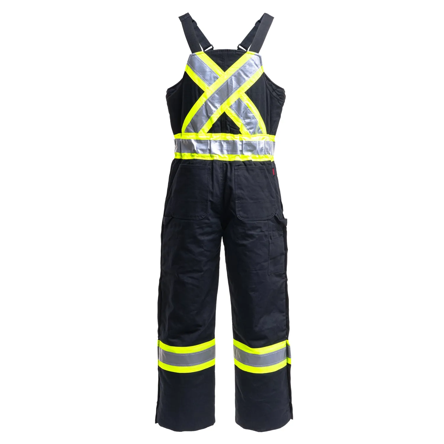 Cotton Duck Lined Hi-Vis Overalls - S75711