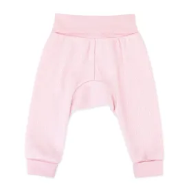 Cozie Fleece Cuff Pant - Baby Pink