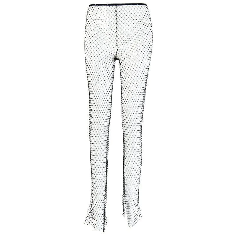 Crystal Diamond Shiny Pants