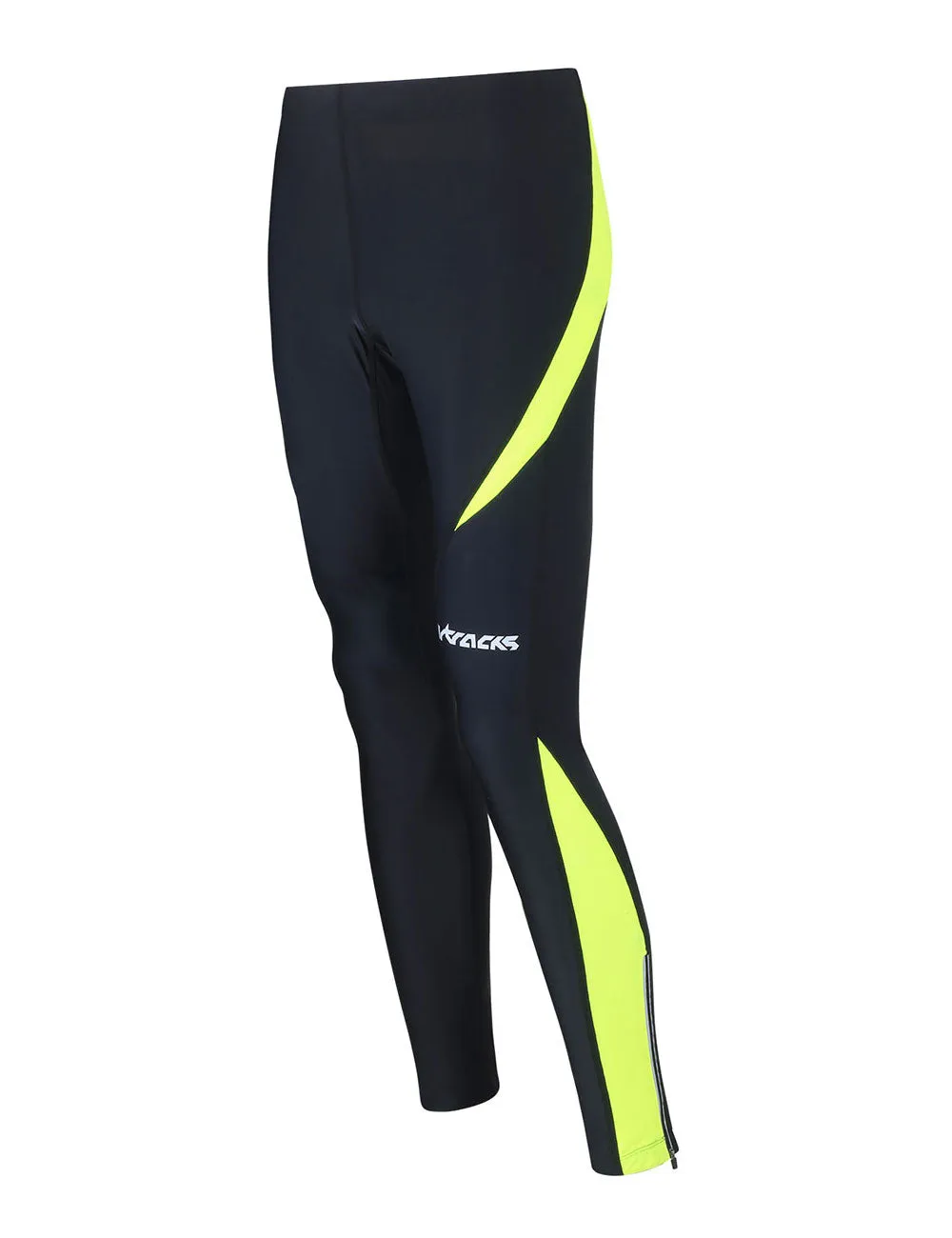 Damen Thermo Laufhose Lang Pro Schwarz-Neon Setprodukt