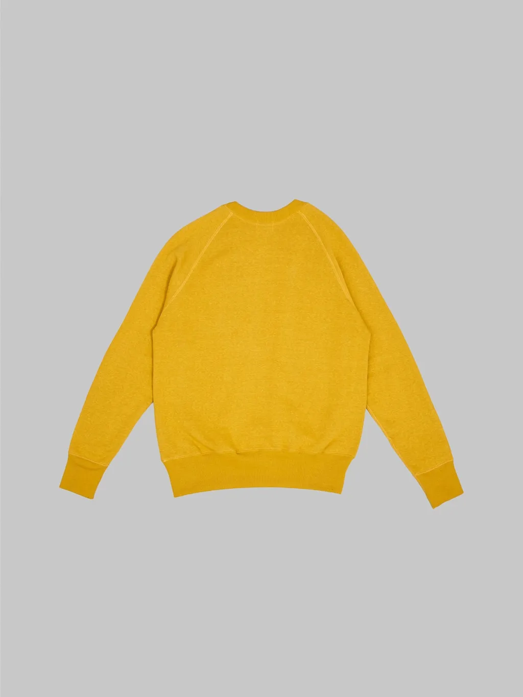 Denime By Warehouse & Co. "Lot. 261" 4-Needle Raglan Sweatshirt Yellow