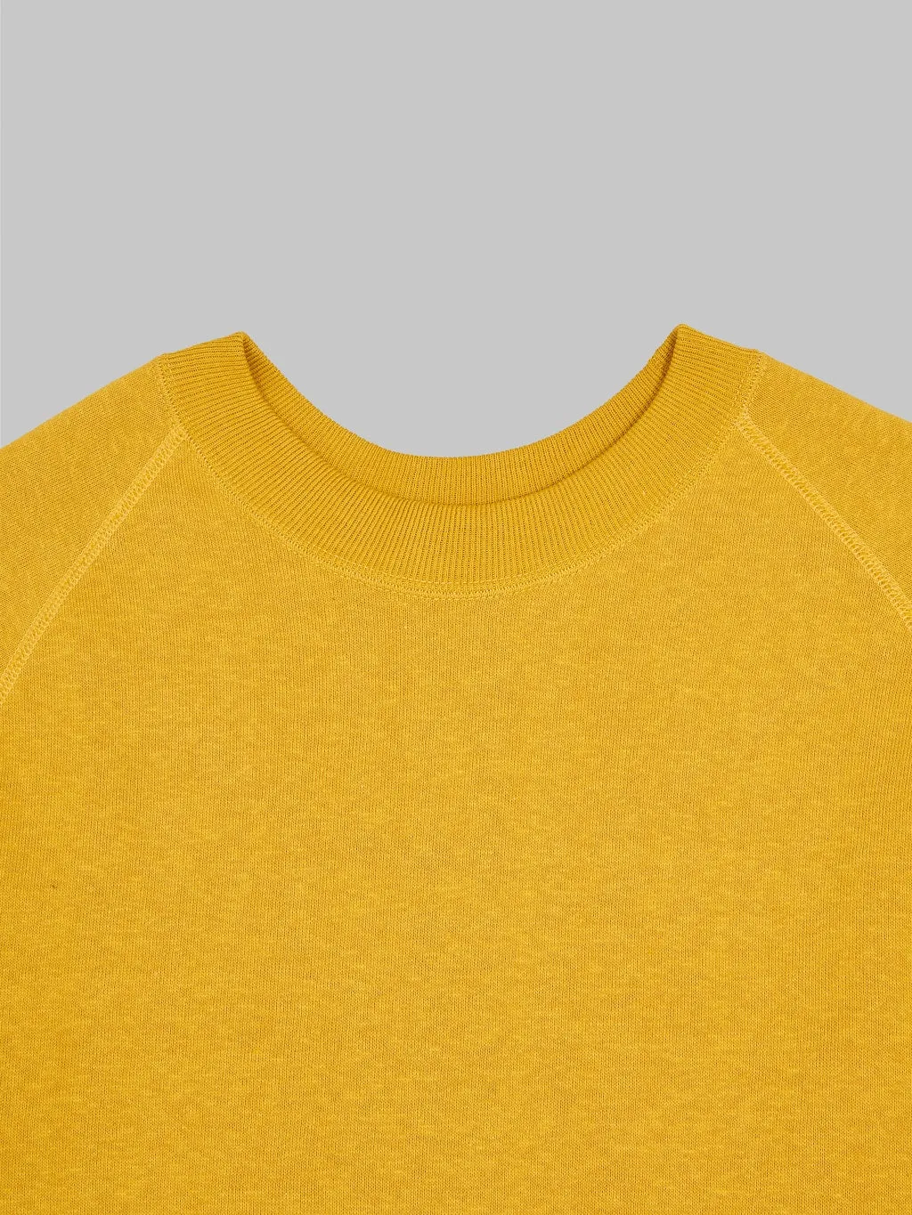 Denime By Warehouse & Co. "Lot. 261" 4-Needle Raglan Sweatshirt Yellow