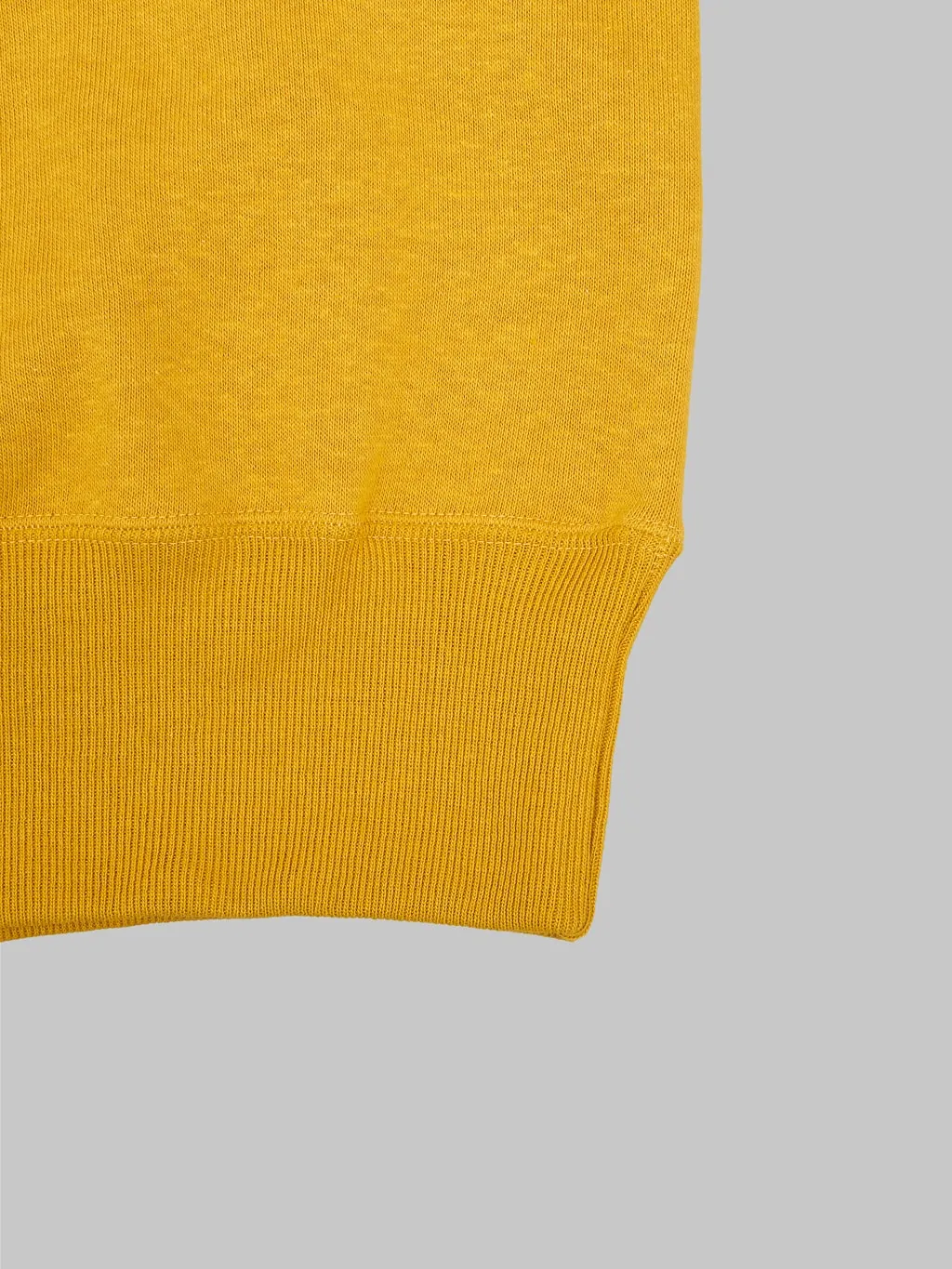 Denime By Warehouse & Co. "Lot. 261" 4-Needle Raglan Sweatshirt Yellow