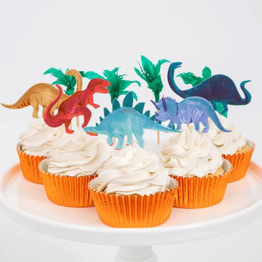 Dinosaur Kingdom Cupcake Kit (x 24 toppers)