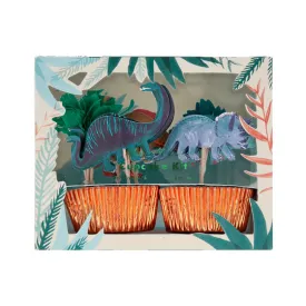 Dinosaur Kingdom Cupcake Kit (x 24 toppers)