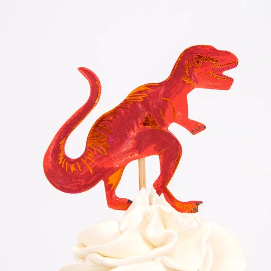 Dinosaur Kingdom Cupcake Kit (x 24 toppers)