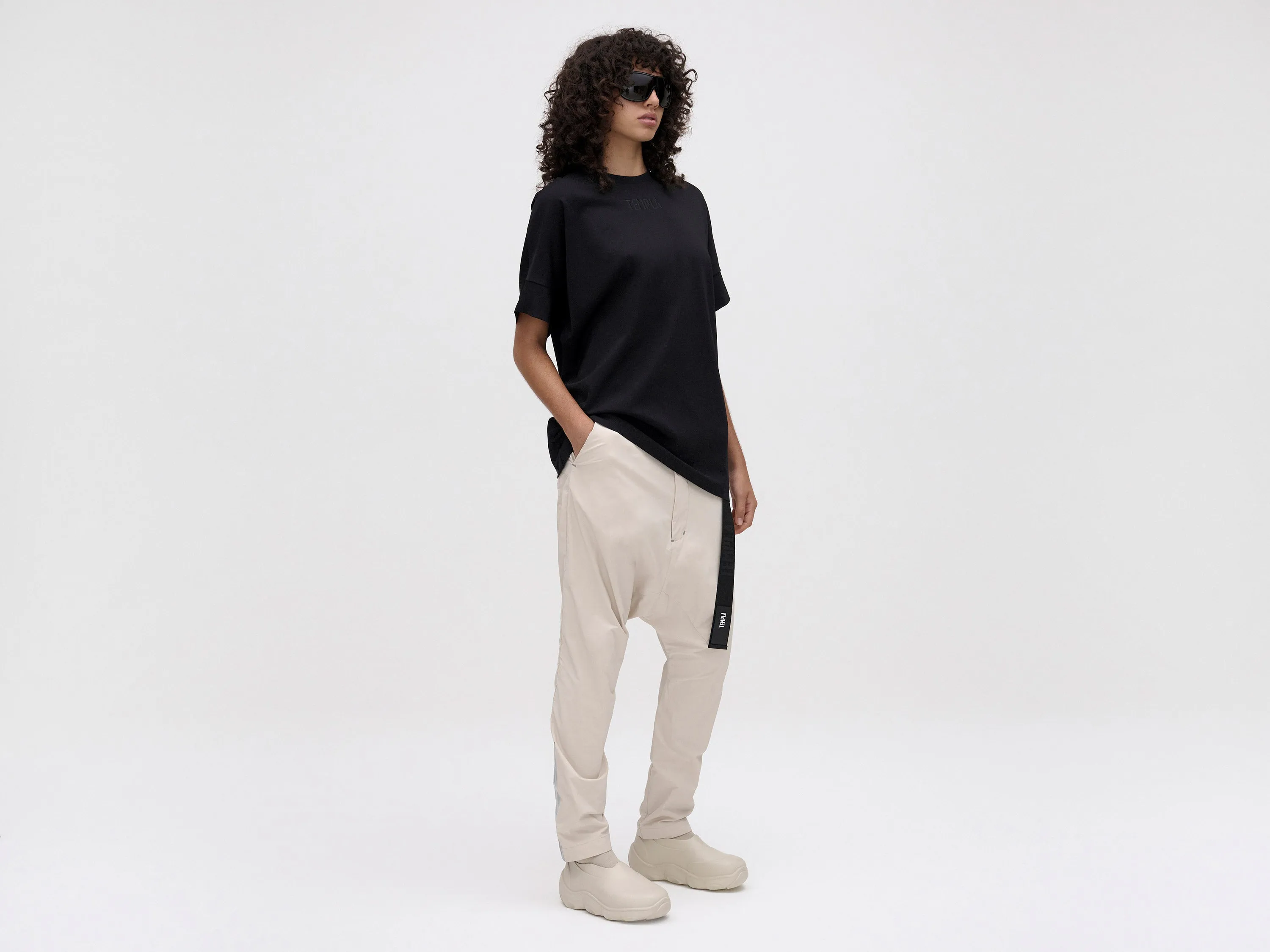 DROPPED PANT - FOG