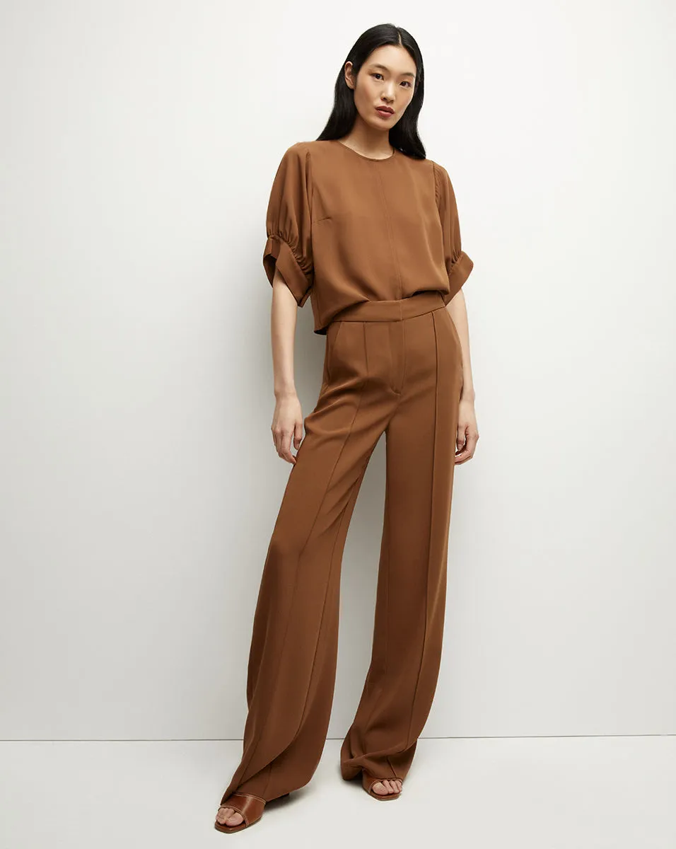 Edia Matte Crepe Pant