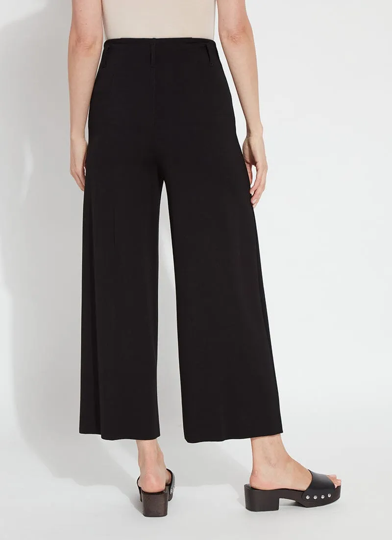 Ellis Culottes Ponte Crop (25" Inseam)