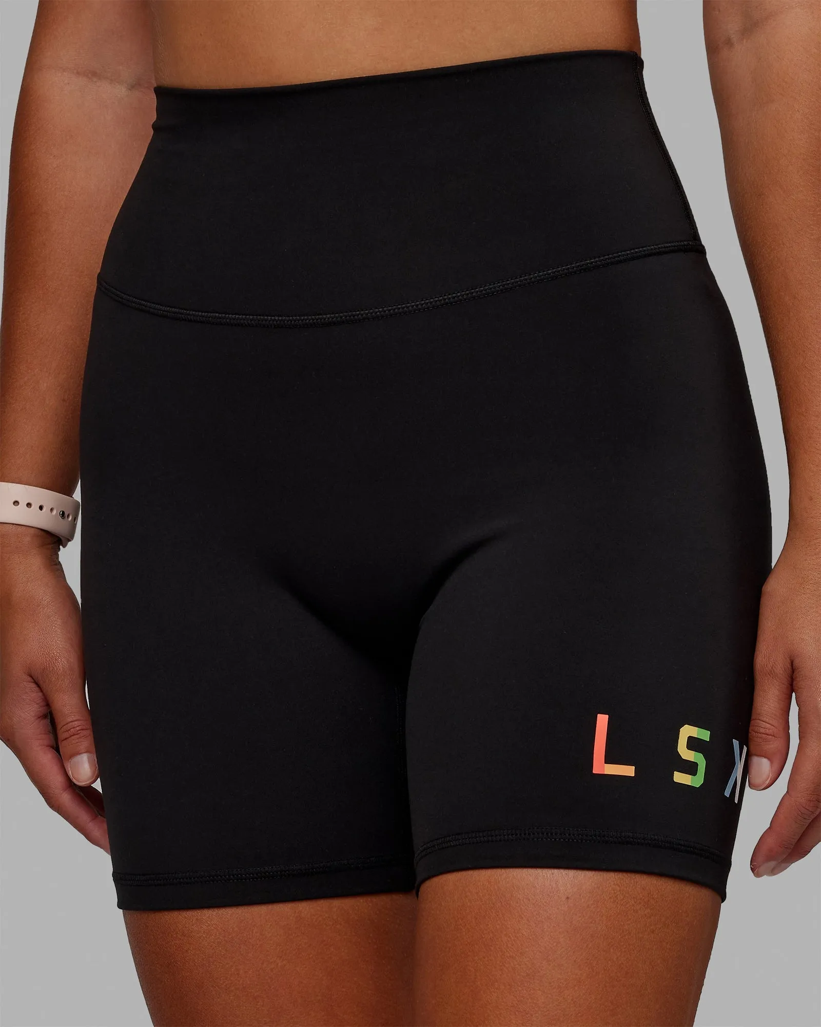 Evolved Mid-Length Shorts - Pride-Black