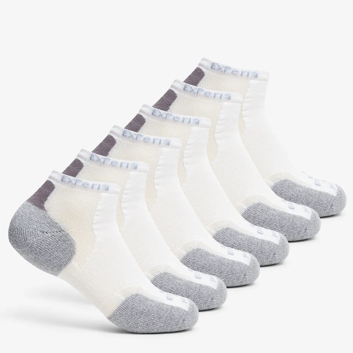 Experia TECHFIT Light Cushion Low-Cut Fitness Socks (6 Pack) | XCCU | Pay for 5, get 1 FREE!