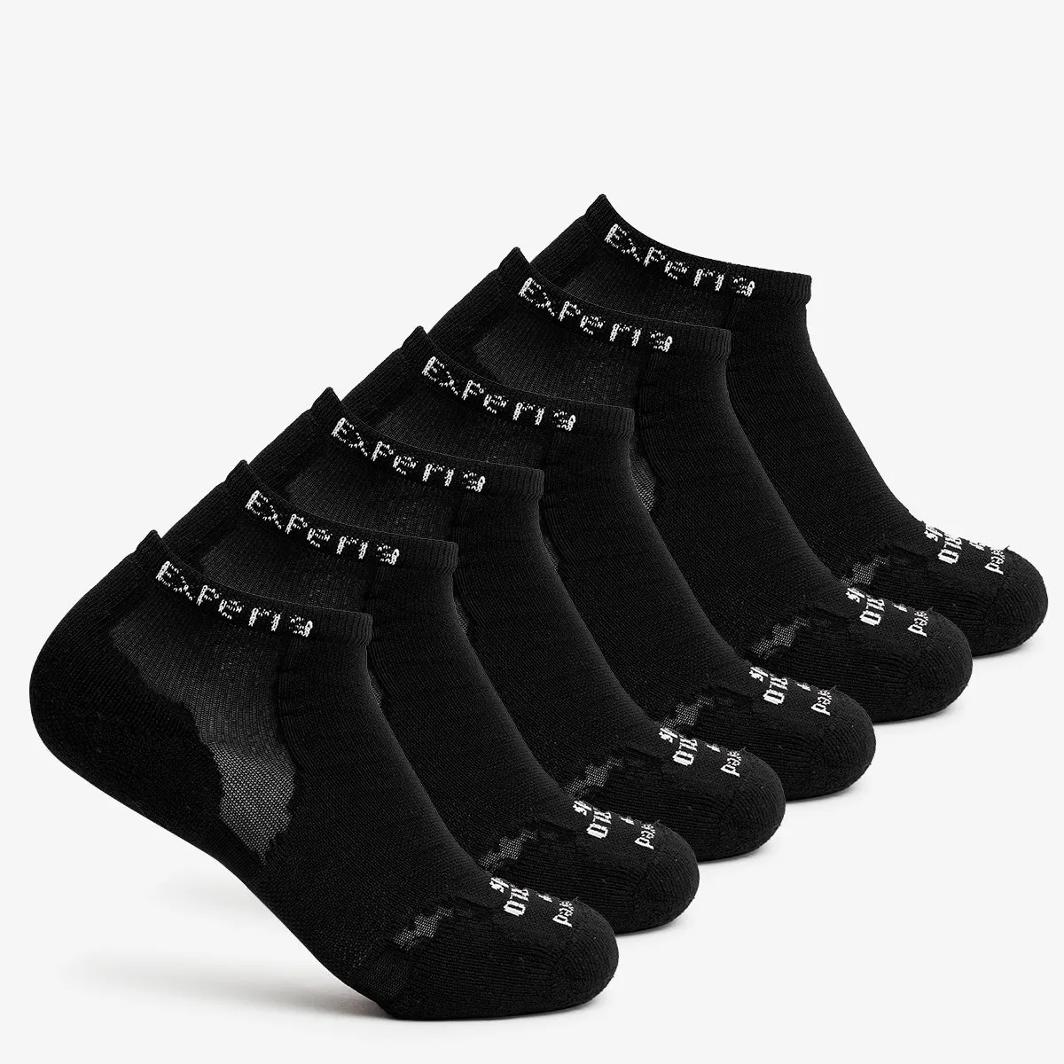 Experia TECHFIT Light Cushion Low-Cut Fitness Socks (6 Pack) | XCCU | Pay for 5, get 1 FREE!