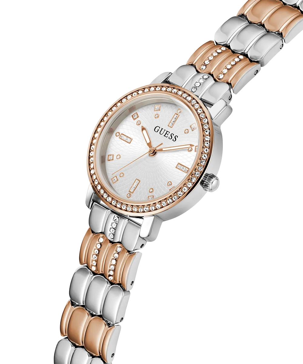 GUESS Ladies 2-Tone Analog Watch