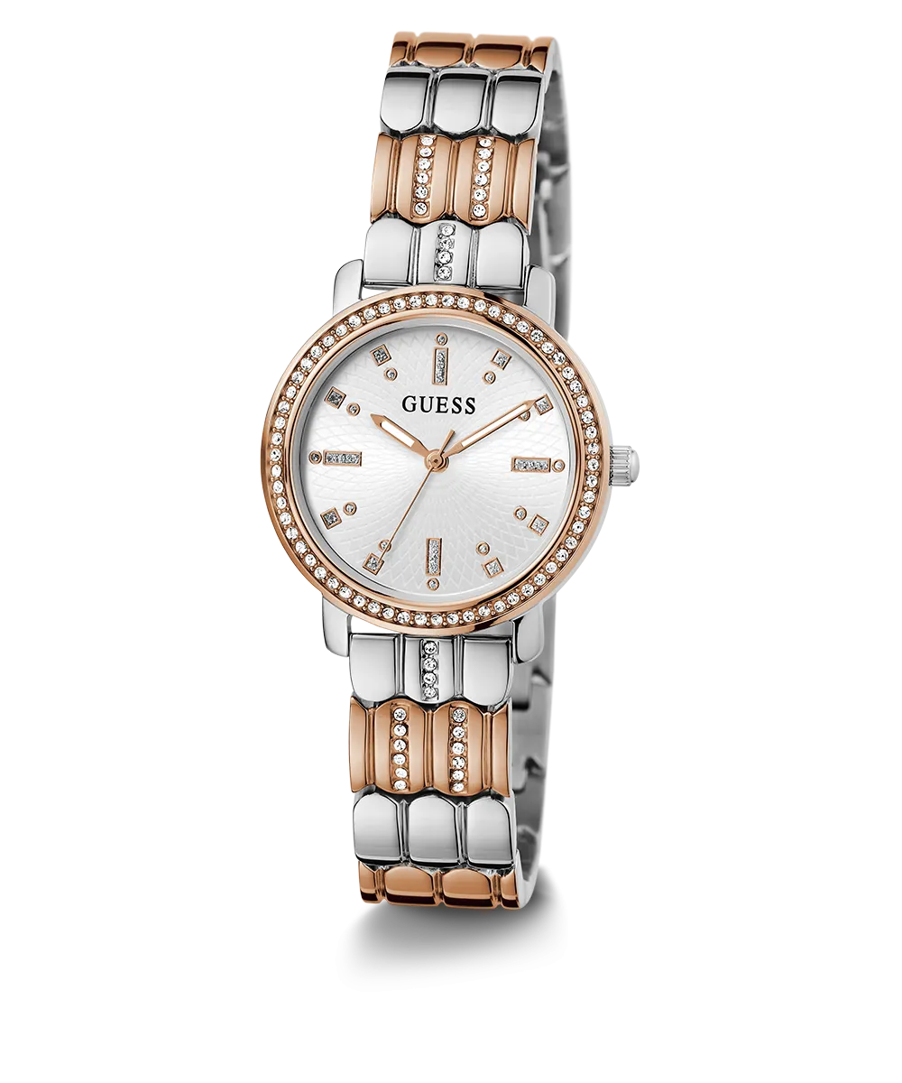 GUESS Ladies 2-Tone Analog Watch