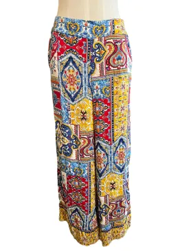 Haute Hippie Multicolor Mixed Print Size L Pants