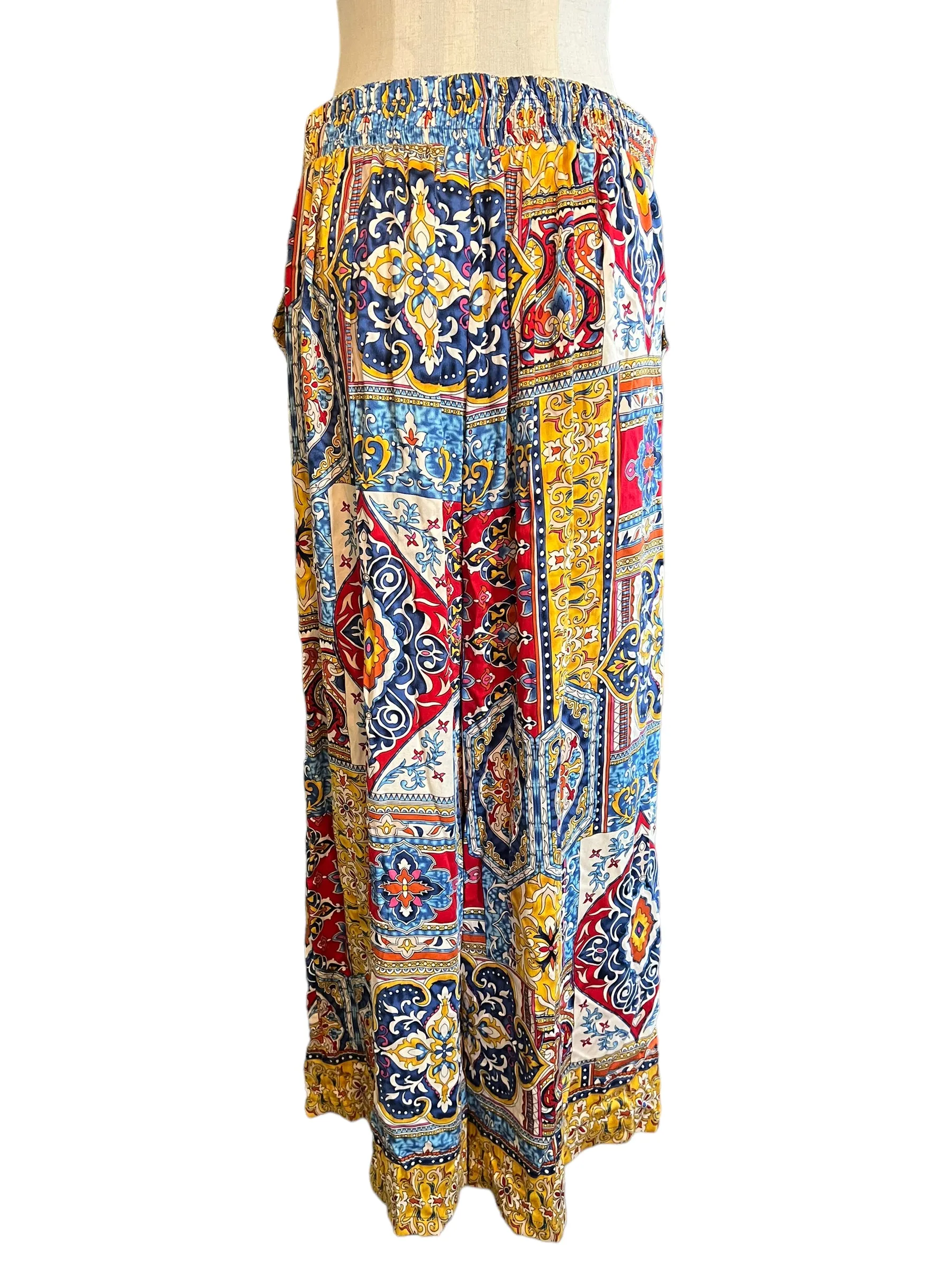 Haute Hippie Multicolor Mixed Print Size L Pants