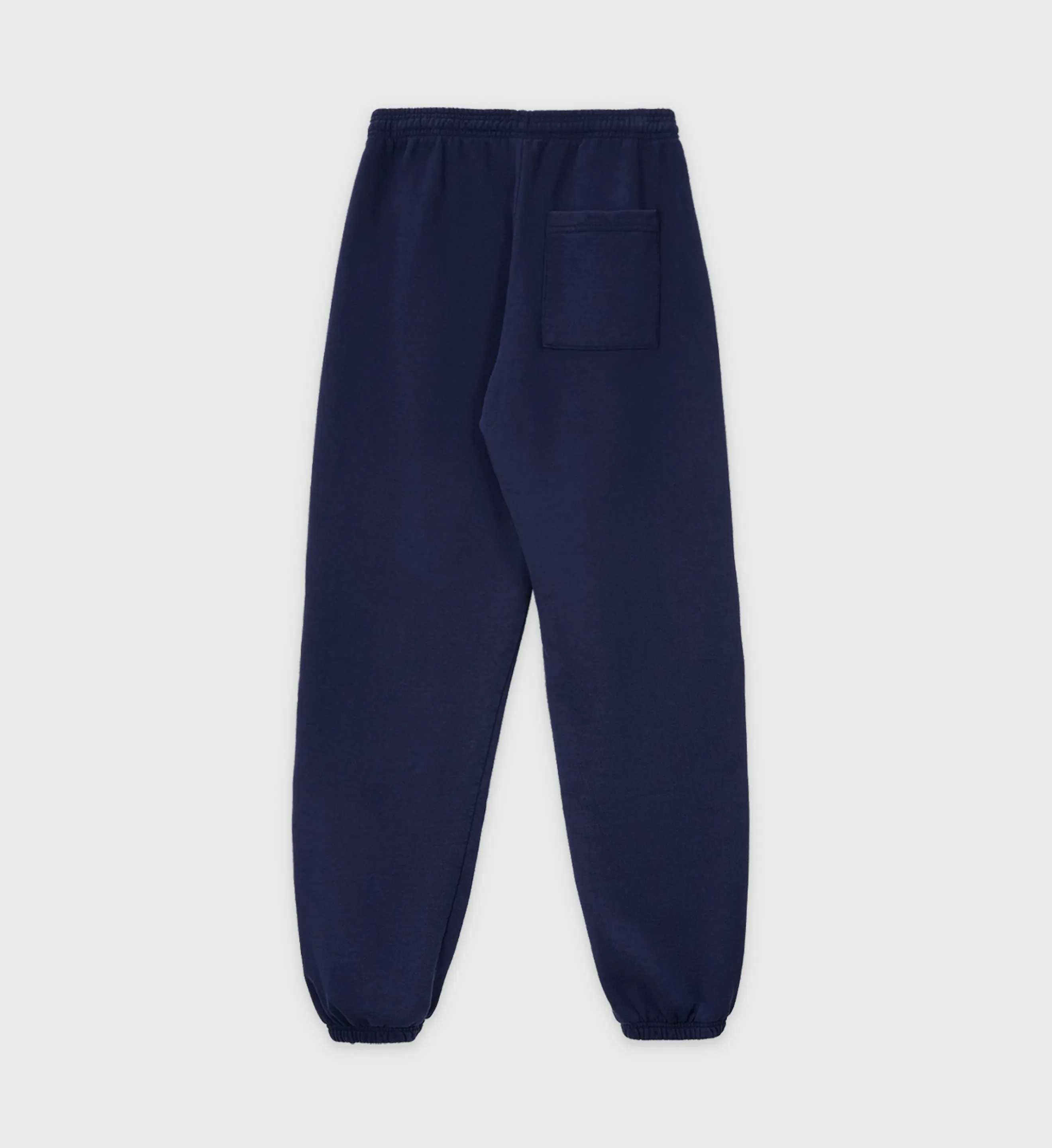 Hotel du Cap Cursive Sweatpant - Navy/White