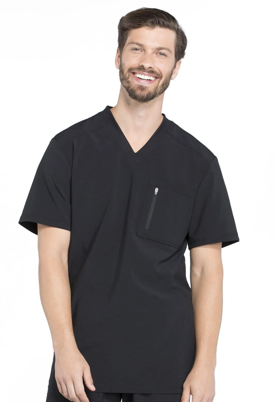 Infinity Men's Tuckable V-Neck Scrub Top CK910A