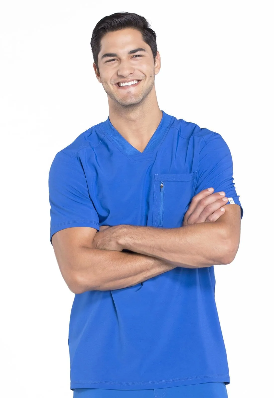 Infinity Men's Tuckable V-Neck Scrub Top CK910A