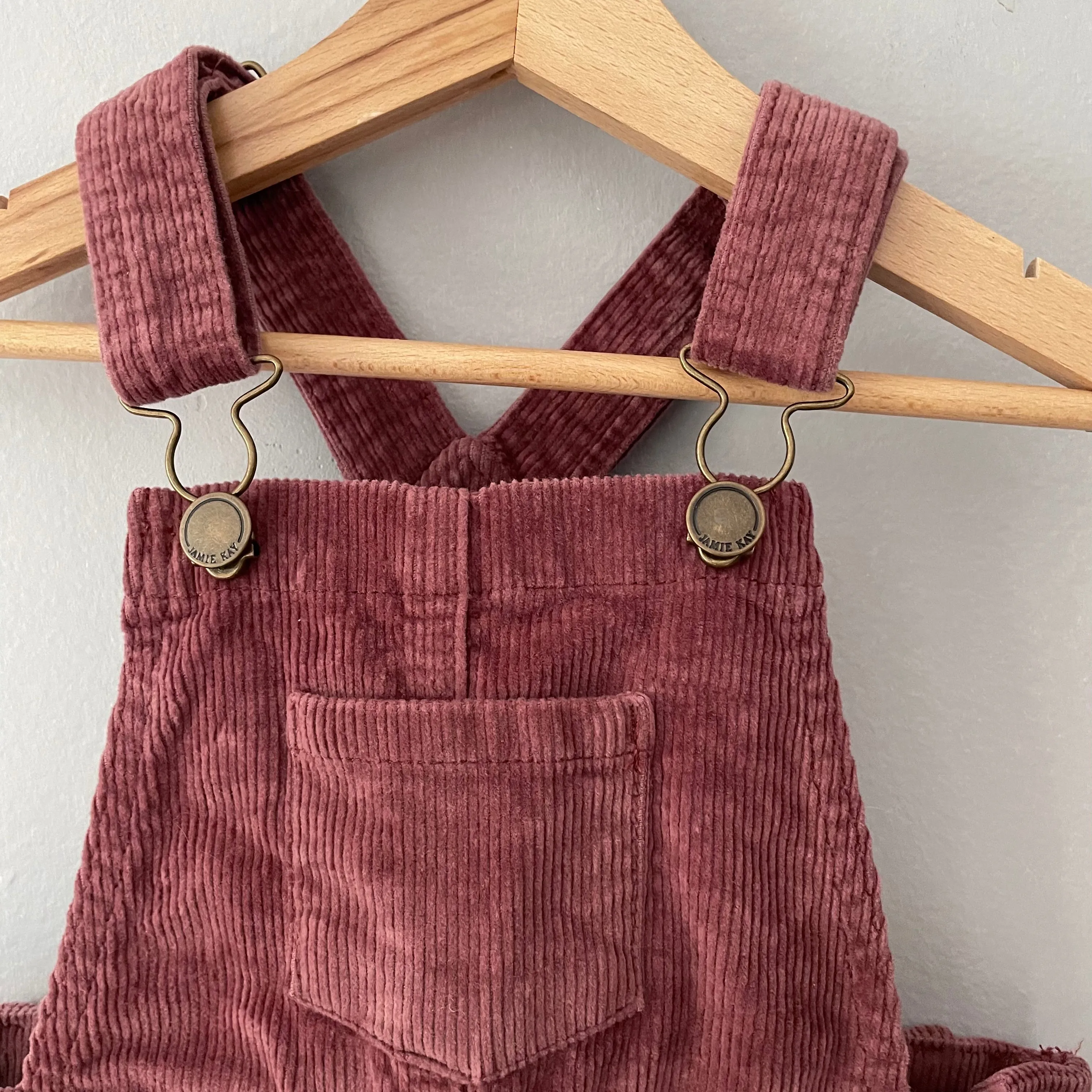 Jamie Kay / Corduroy overalls / 3Y