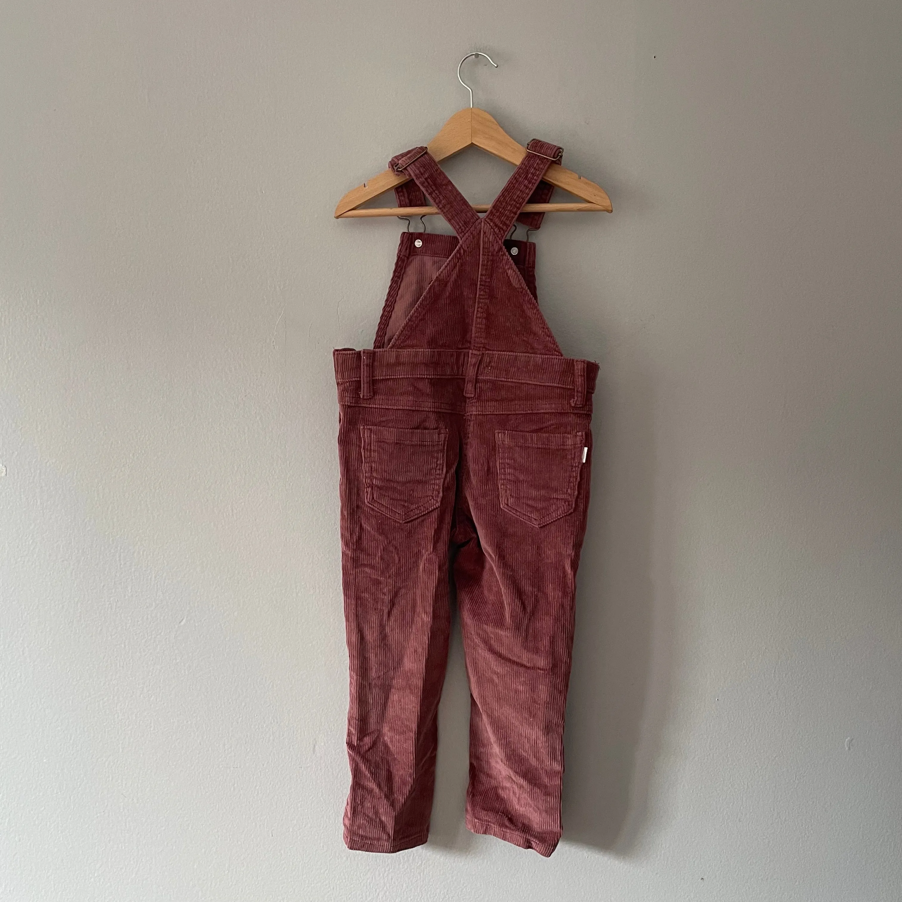 Jamie Kay / Corduroy overalls / 3Y