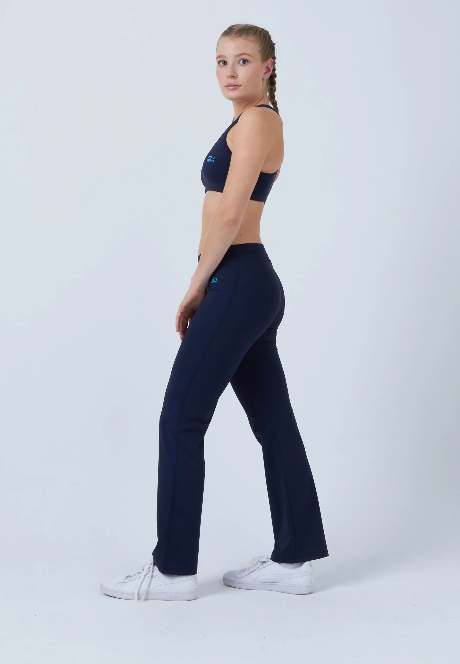 Jazzpants 34 inch extra long, navy blue