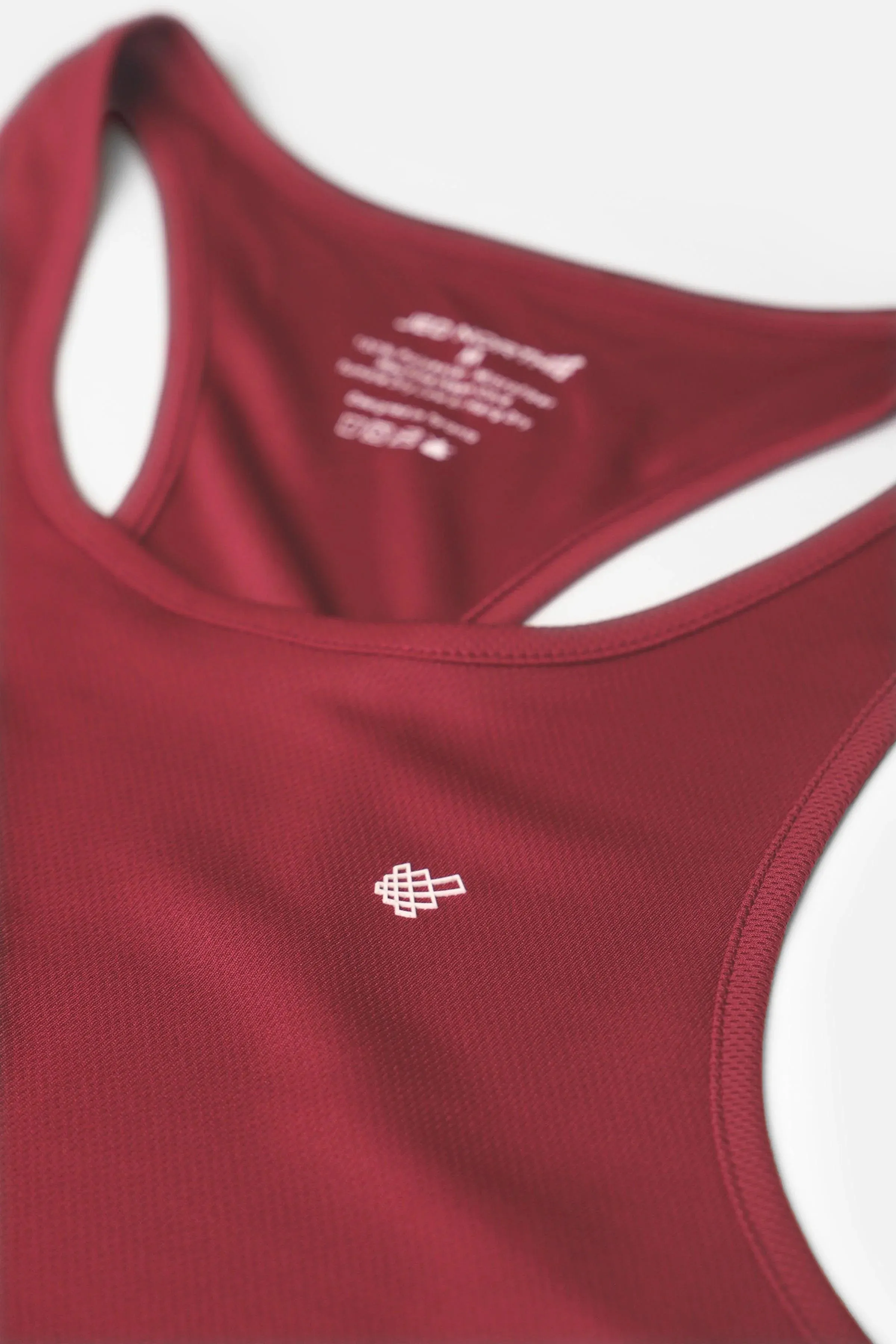 Jed North Microfiber Dri-fit tank maroon