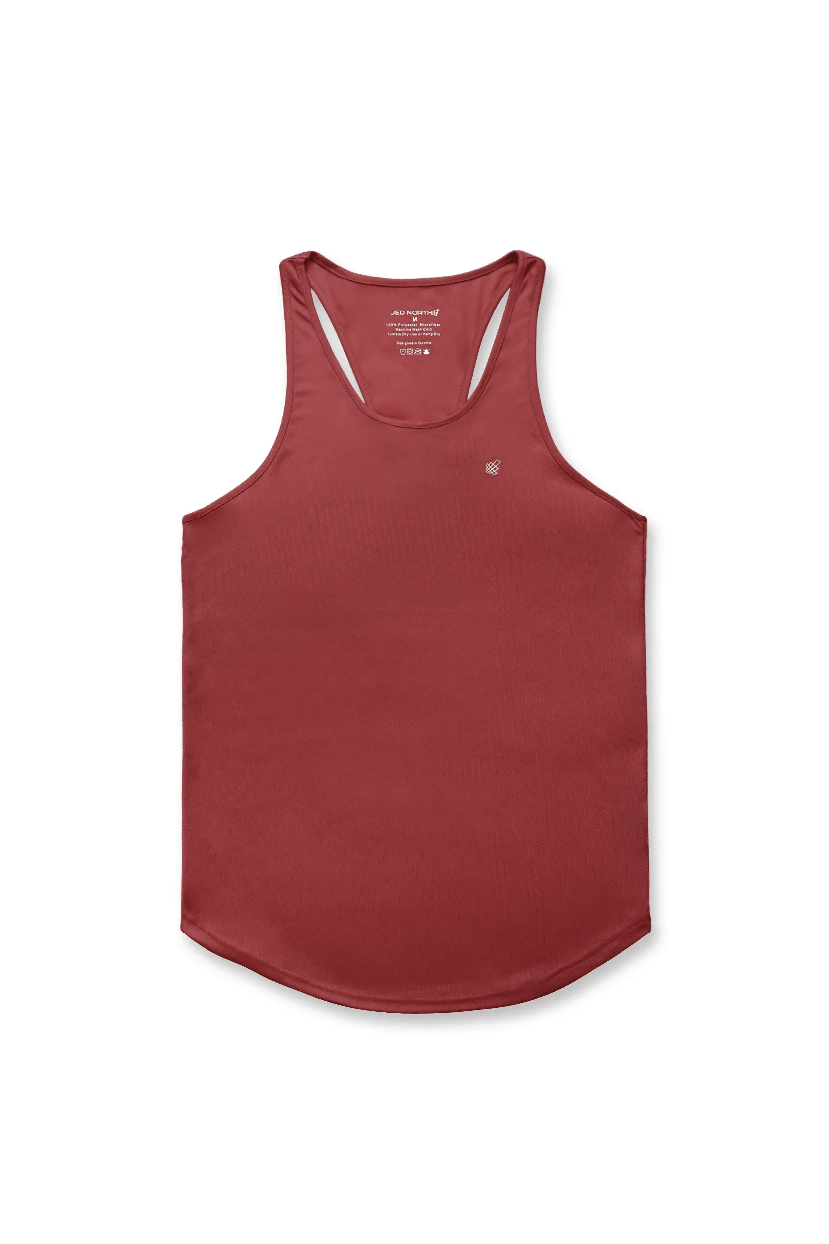 Jed North Microfiber Dri-fit tank maroon