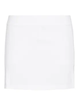 J.Lindeberg Womens Amelie TX Jersey Skirt - WHITE