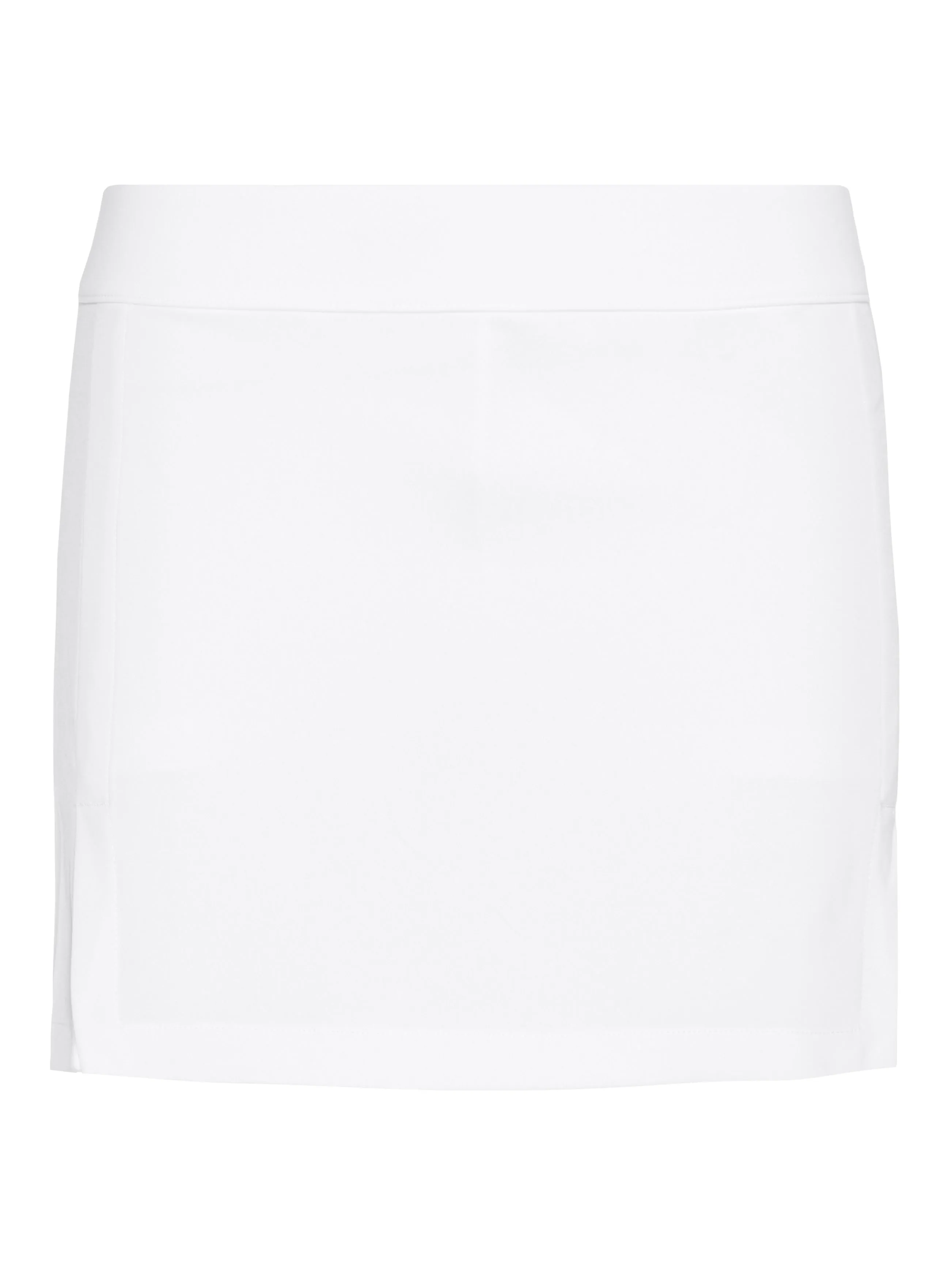 J.Lindeberg Womens Amelie TX Jersey Skirt - WHITE