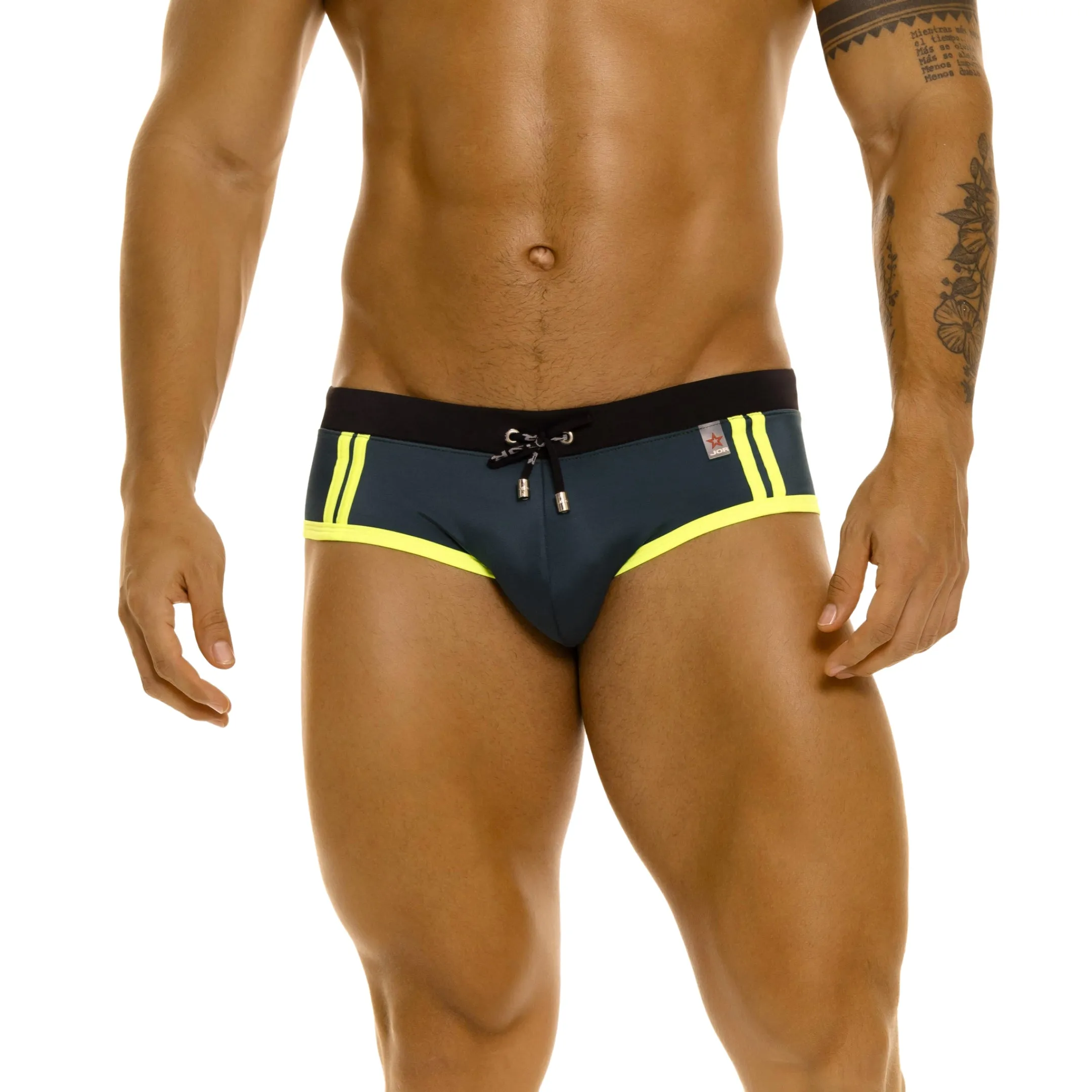 JOR Maui swim brief green