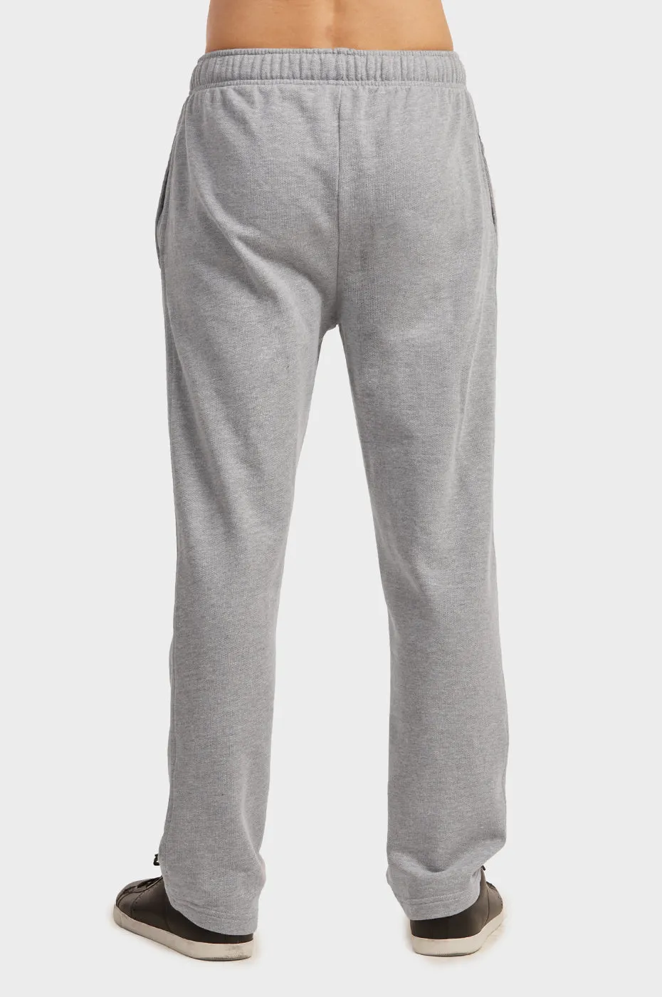 KNOCKER MEN'S TERRY SWEATPANTS (SP3000_H.GRY)