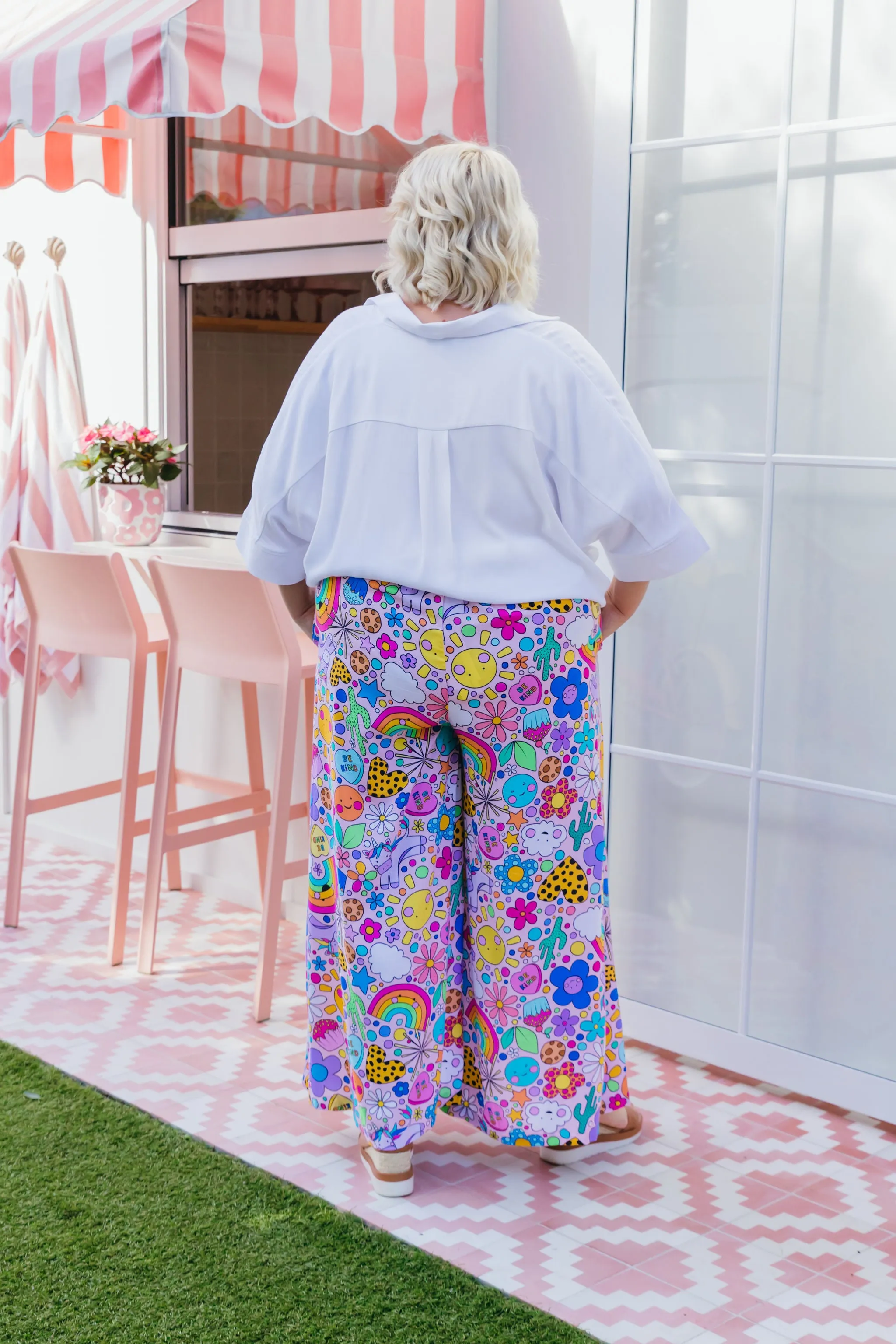 Larsa Pants in Happy Place by Kasey Rainbow