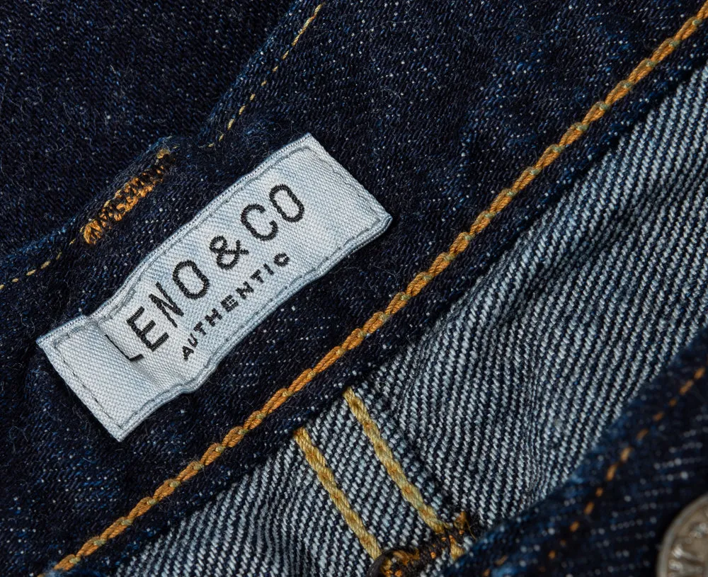 LENO LOOSE TAPERED JEAN - INDIGO