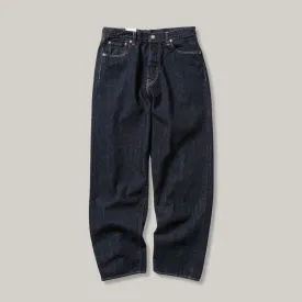 LENO LOOSE TAPERED JEAN - INDIGO