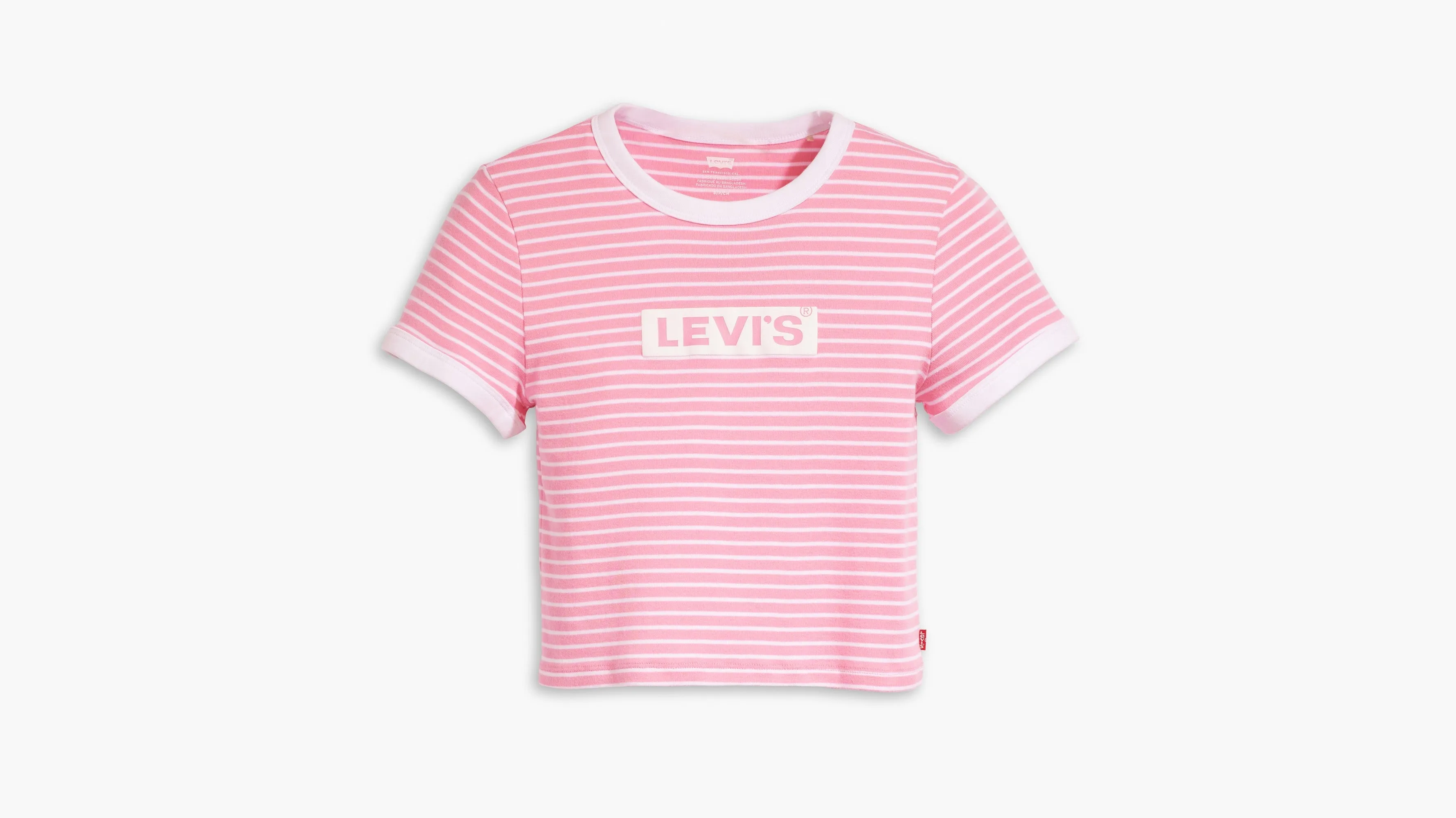 Levi's® Women's Graphic Ringer Mini T-Shirt