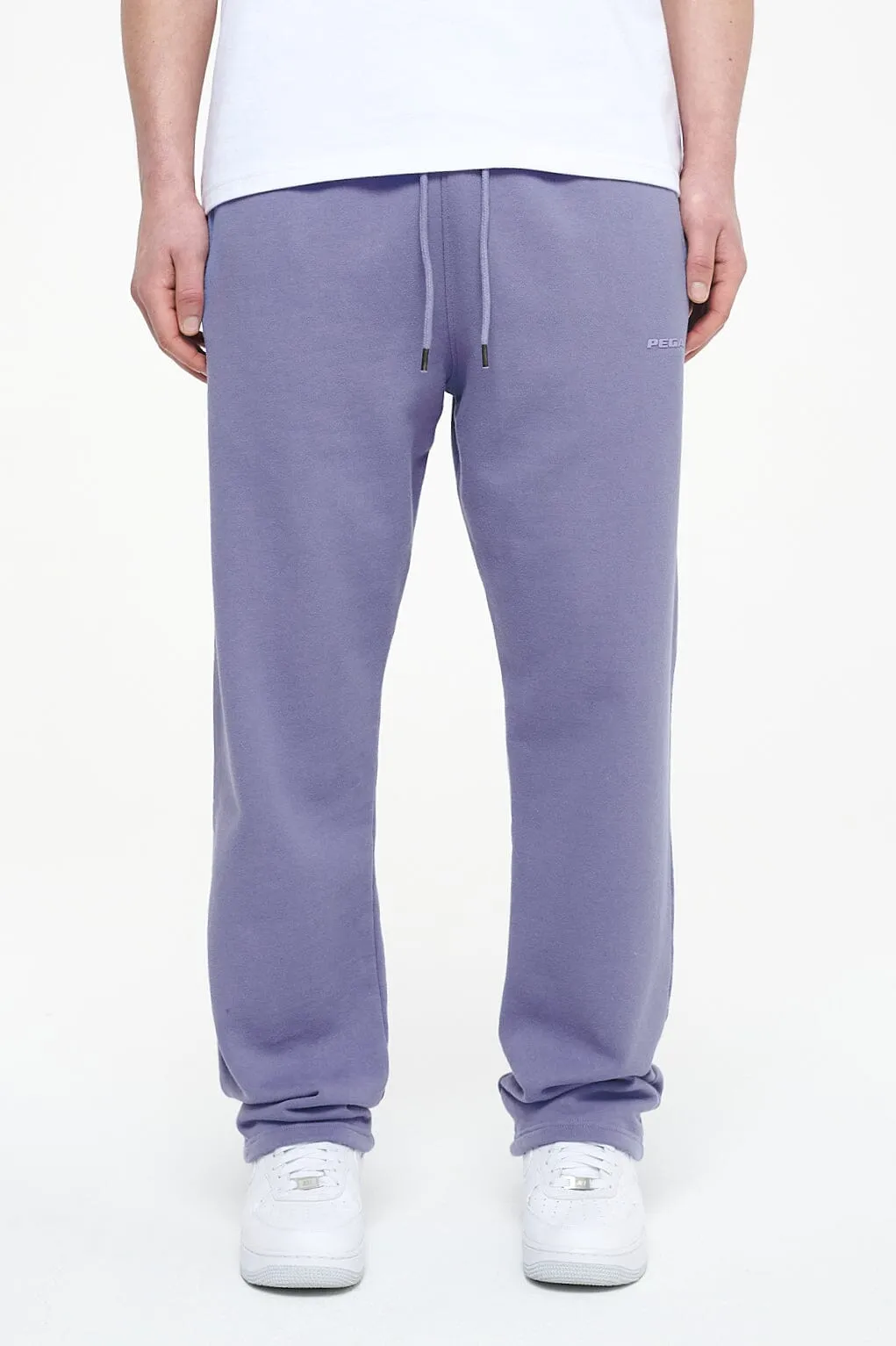 Logo Wide Sweat Pants Vintage Washed Magic Violet Gum