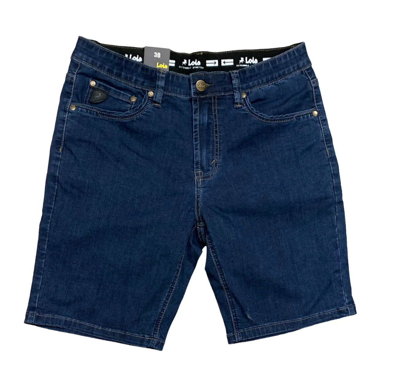 Lois Denim Short | Darkstone