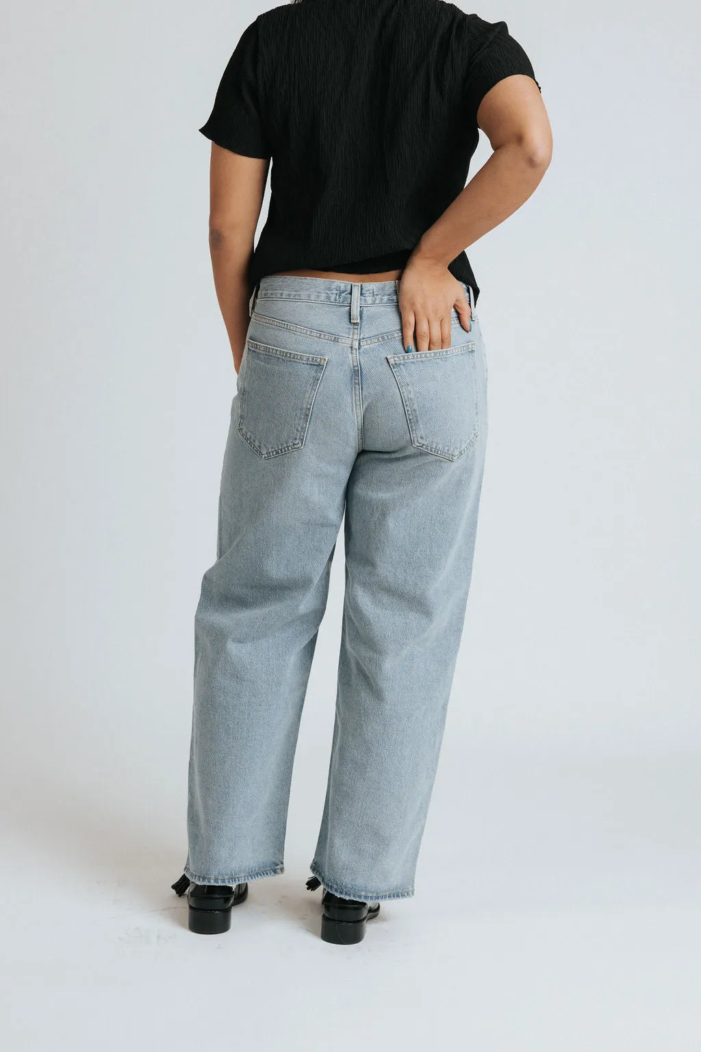 Low Slung Baggy Jeans