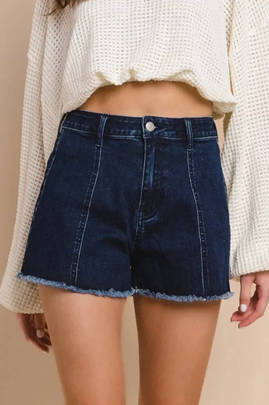 lucky short - dark denim