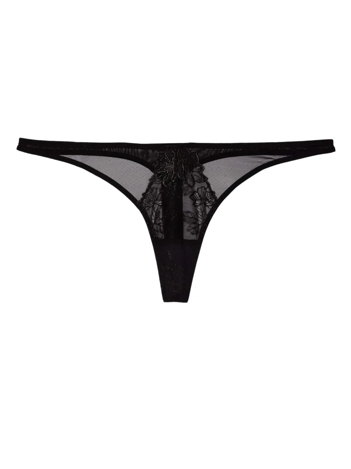 Marlowe Floral Embroidered Thong