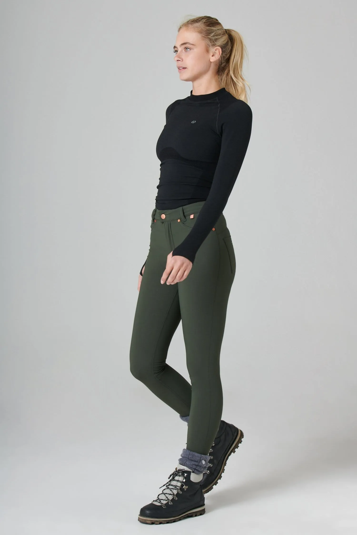 MAX Stretch Skinny Outdoor Pants - Deep Khaki