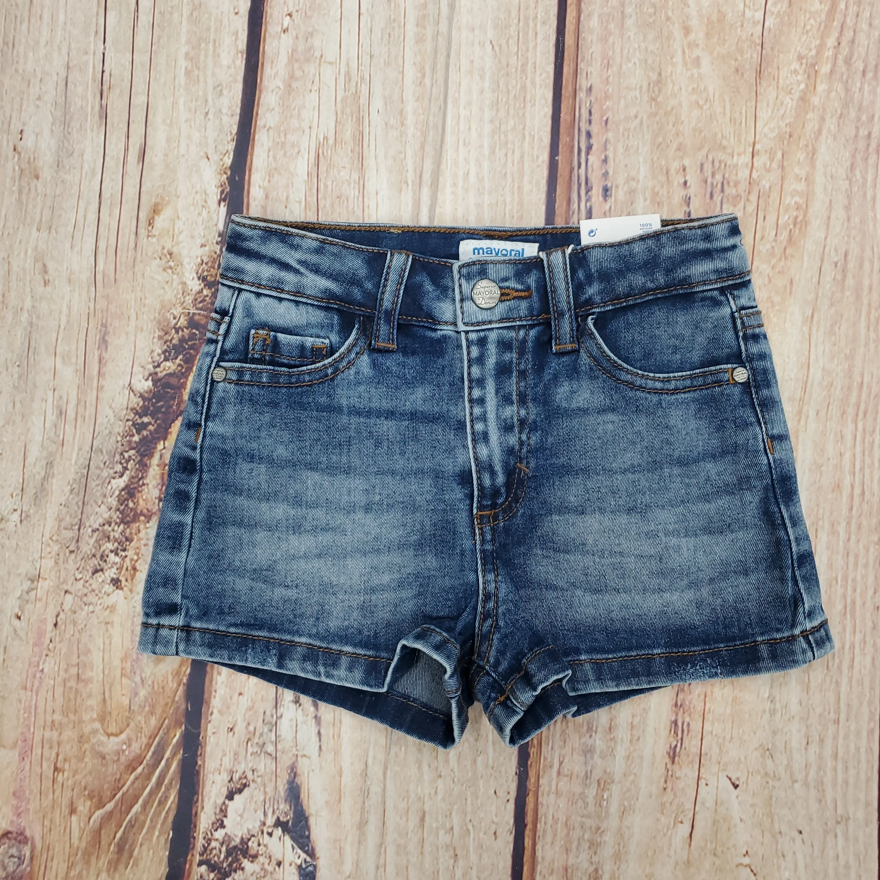 MAYORAL BOYS BASIC DENIM SHORTS