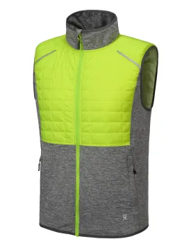 Men's Lightweight reflective stripes Warm Vest