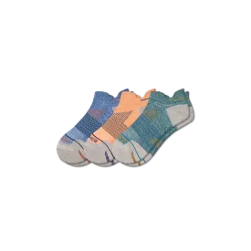 Men's Merino Wool Blend Running Ankle Sock 3-Pack