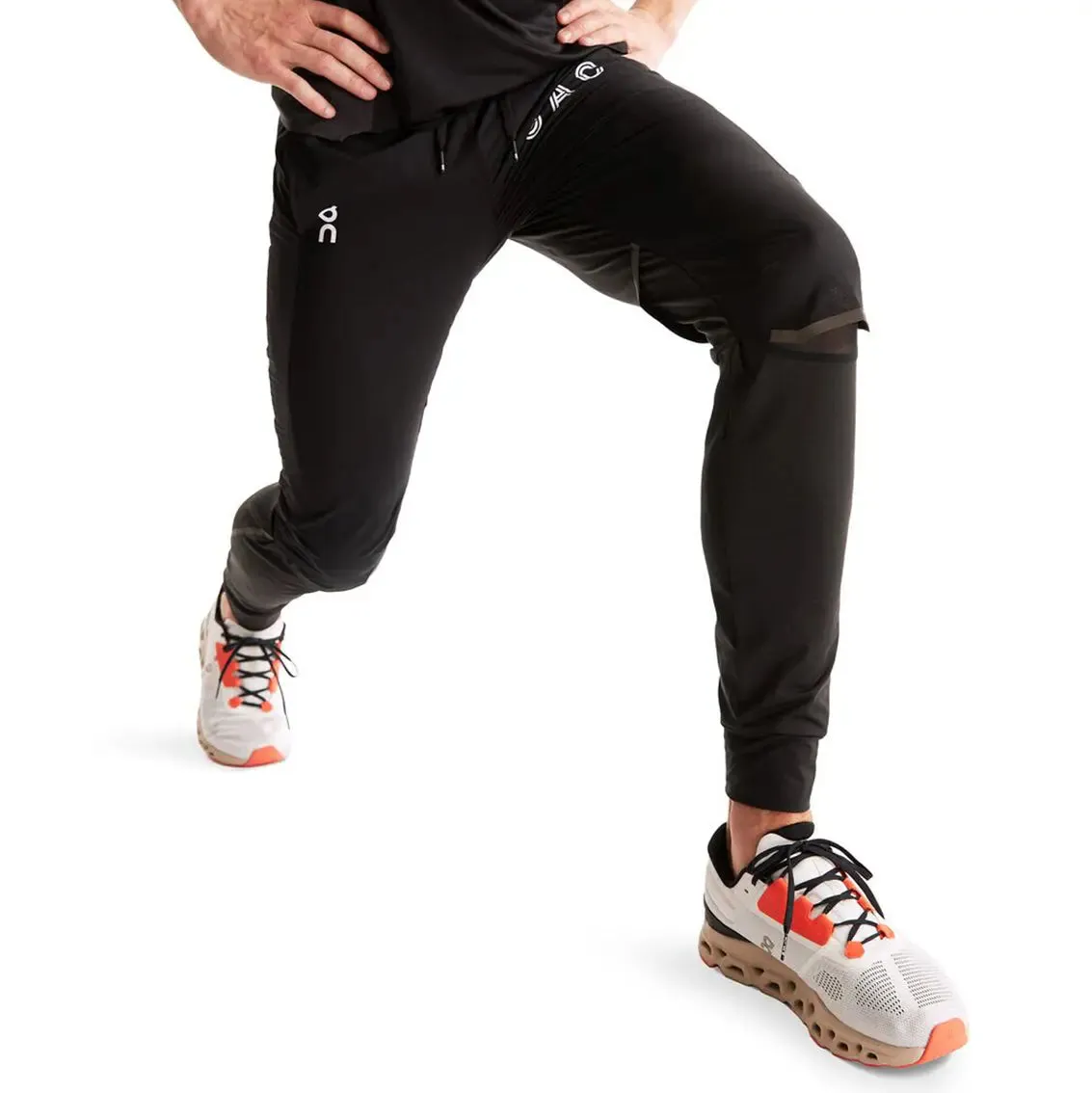 Mens On Running OAC Running Pants - Black