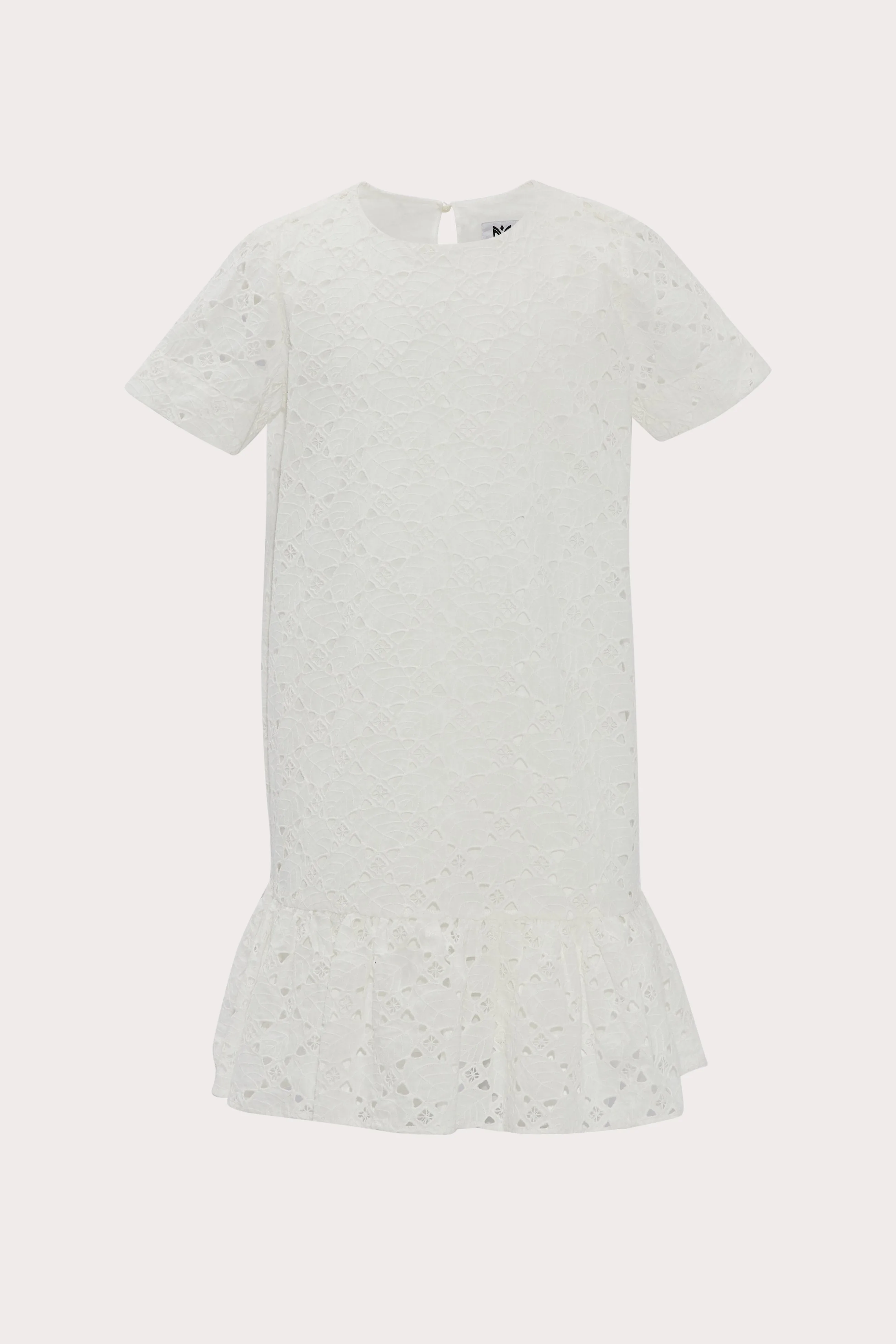 Milly Minis Leaf Eyelet Cece Dress