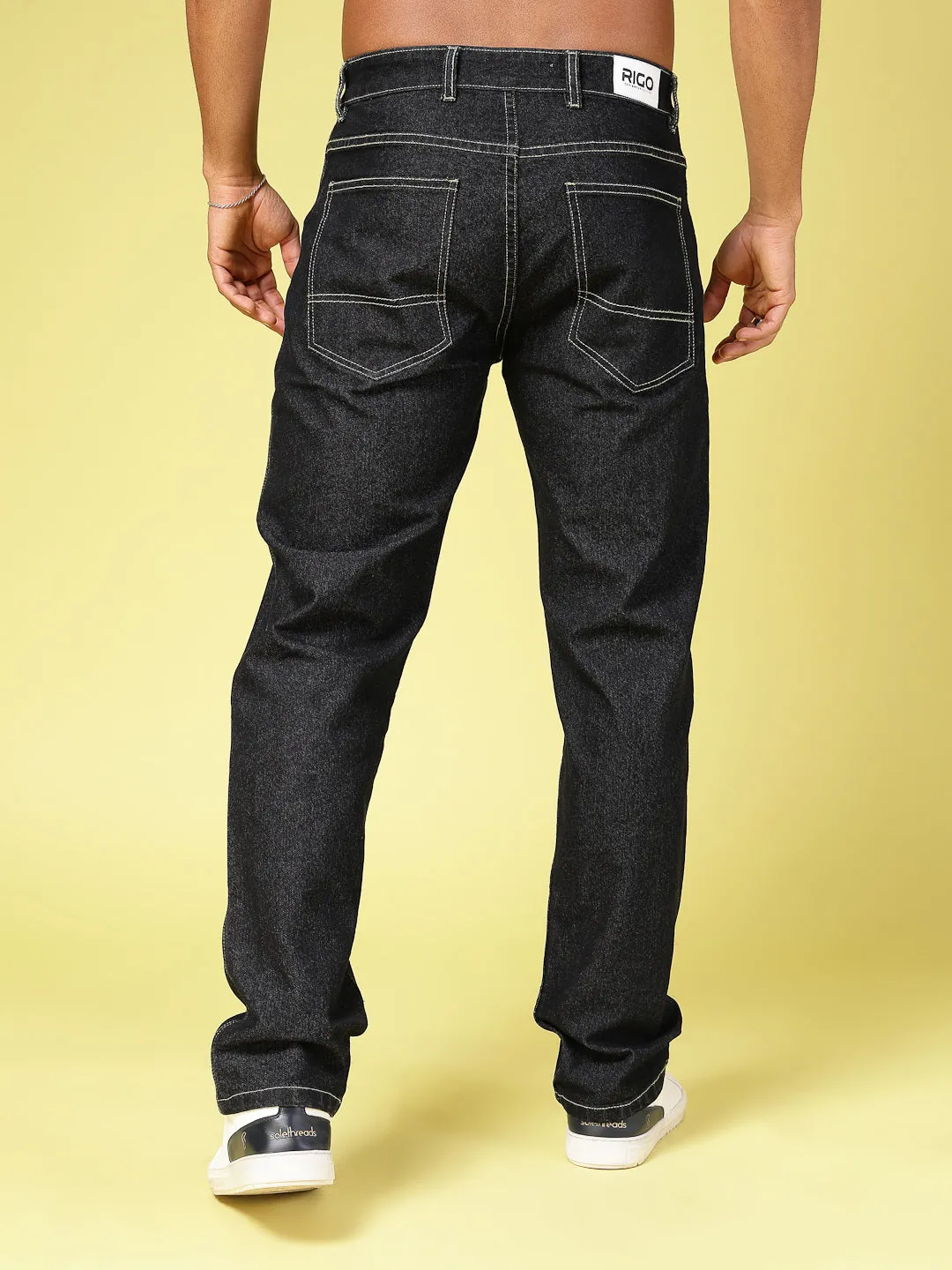 Modern Straight Fit Cotton Denim Jeans