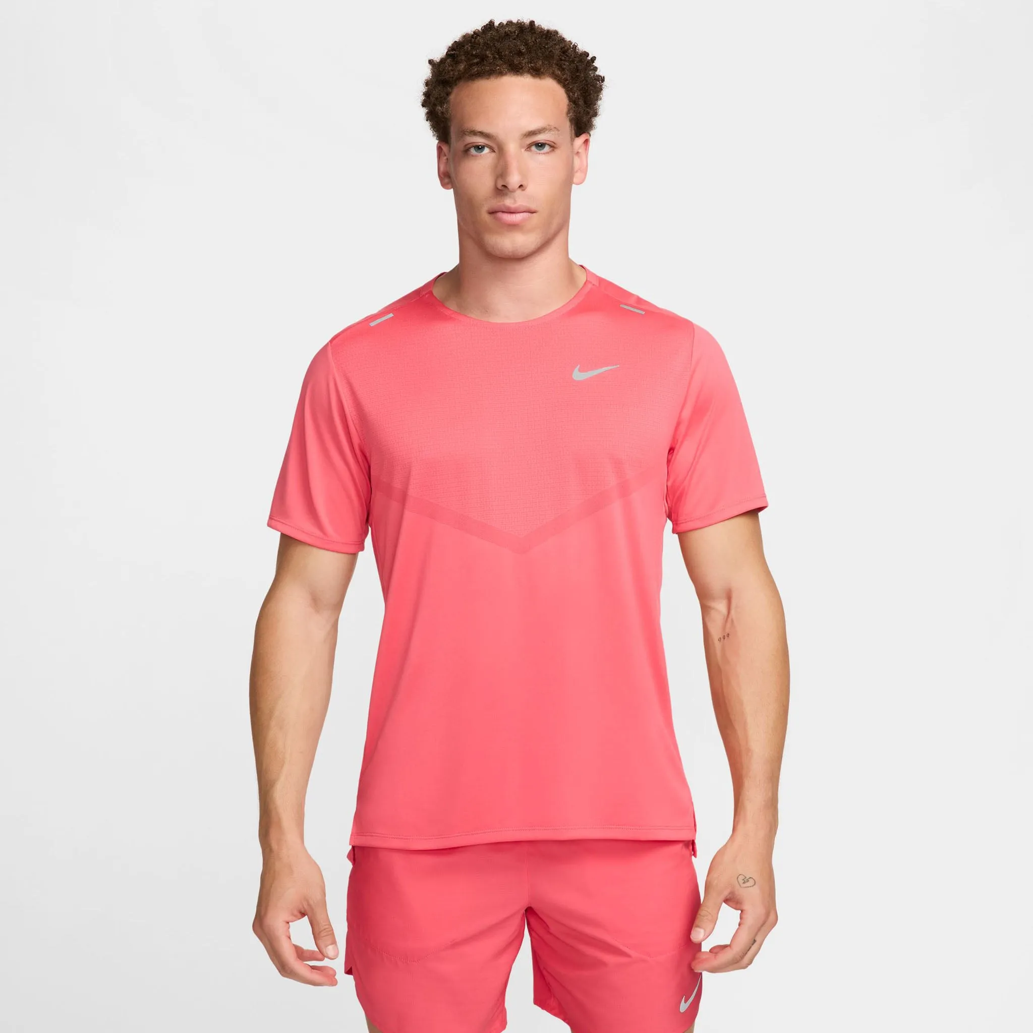 Nike | Men's Rise 365 Dri-FIT Short-Sleeve Running Top - Aster Pink