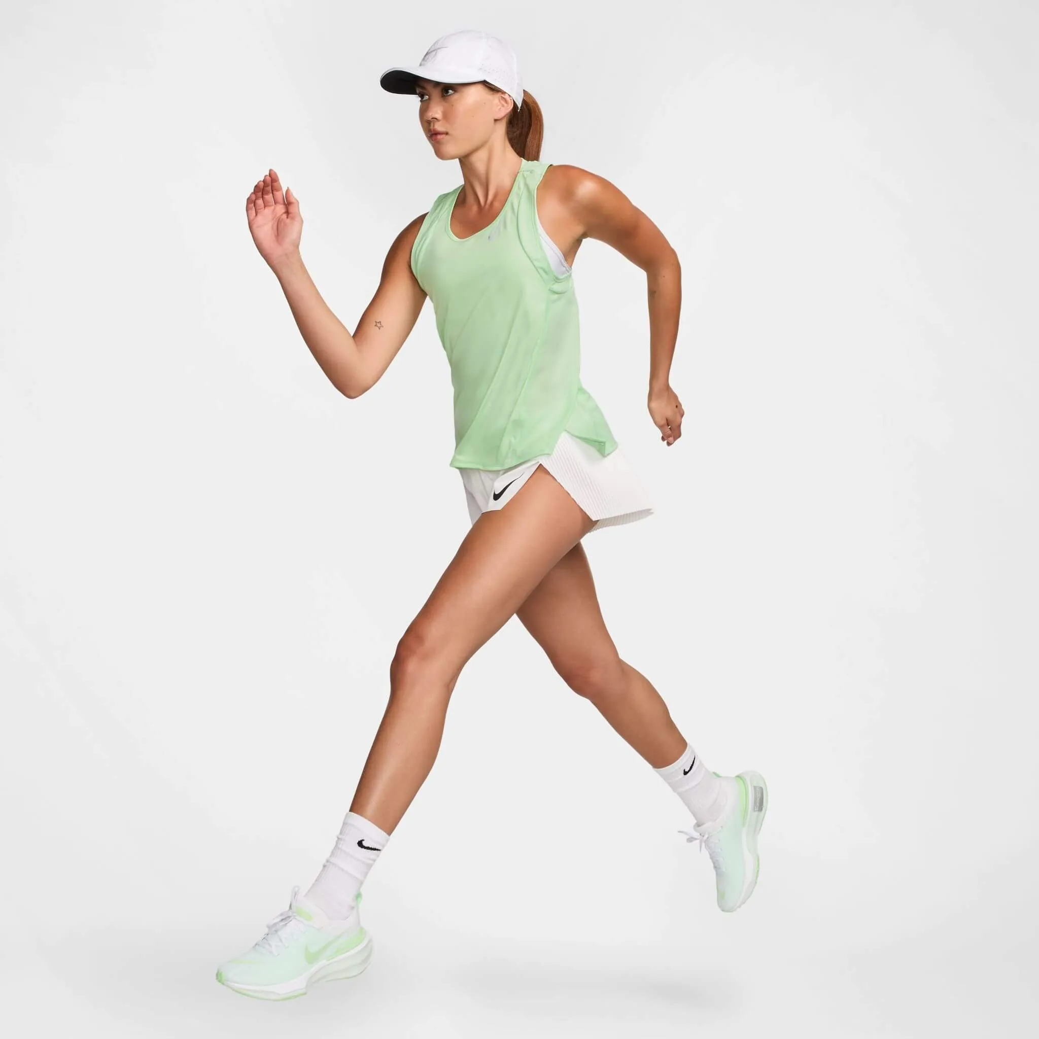 Nike | Women's Dri-FIT Race Running Singlet - Vapor Green